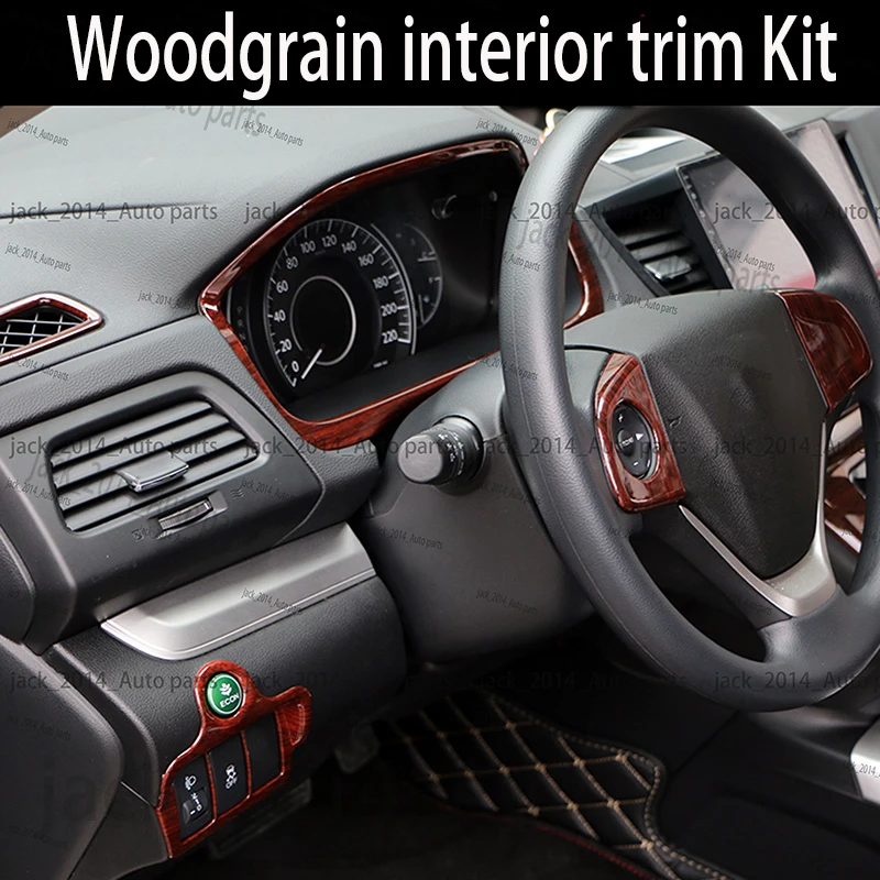 Wood grain Inner Frame Cover Trim Kit Fit for Honda CRV 2012 2013 2014 2015 2016
Wood grain Inner Frame Cover Trim Kit Fit for Honda CRV 2012 2013 2014 2015 2016