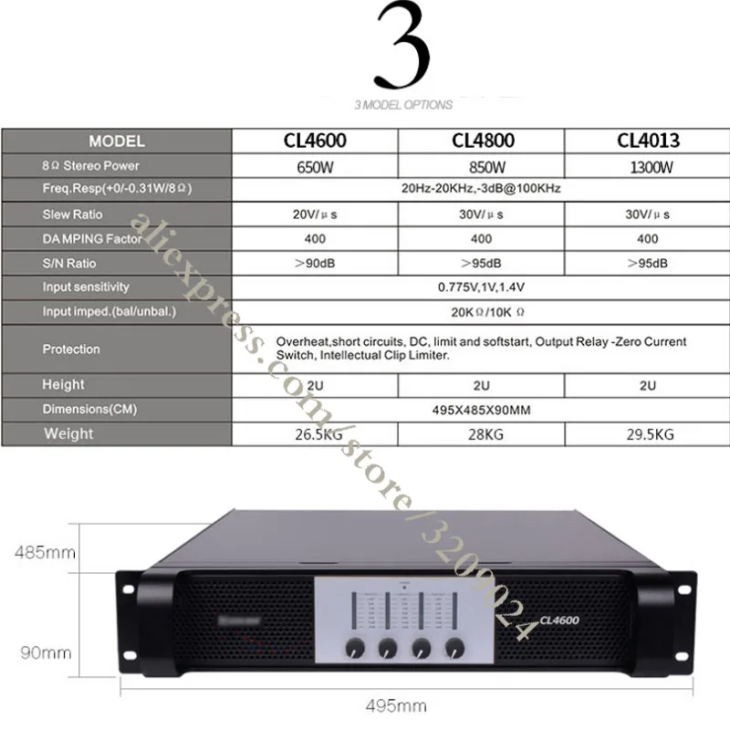 4 Channel Amplifier 1300W x4 Amplifier Audio Professional Microphone Mic Power Amplifier Subwoofer Power Supply Amp
4 Channel Amplifier 1300W x4 Amplifier Audio Professional Microphone Mic Power Amplifier Subwoofer Power Supply Amp