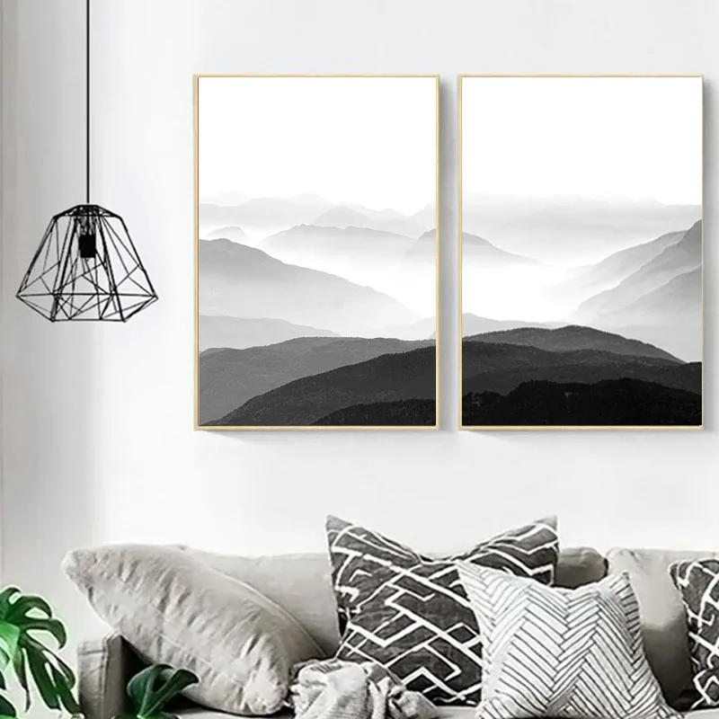Minimalist Desert Landscap Canvas Painting Mountain Black Posters and White Prints Wall Art Pictures for Living Room Decor
Minimalist Desert Landscap Canvas Painting Mountain Black Posters and White Prints Wall Art Pictures for Living Room Decor