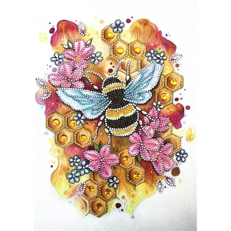 Bee 5D Special Shaped Diamond Painting Embroidery Needlework Rhinestone Crystal Cross Craft Stitch Kit DIY
Bee 5D Special Shaped Diamond Painting Embroidery Needlework Rhinestone Crystal Cross Craft Stitch Kit DIY