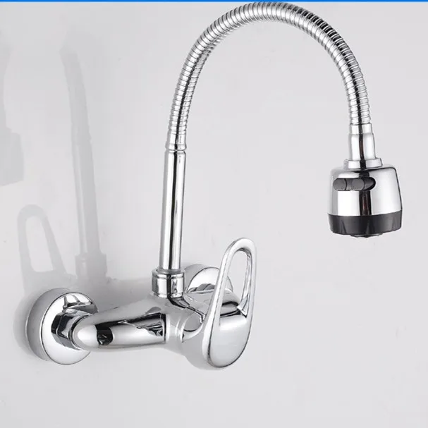 Free shipping DONA Dual hole single holder kitchen mixer tap with solid brass kitchen sink water mixer taps 
Free shipping DONA Dual hole single holder kitchen mixer tap with solid brass kitchen sink water mixer taps
