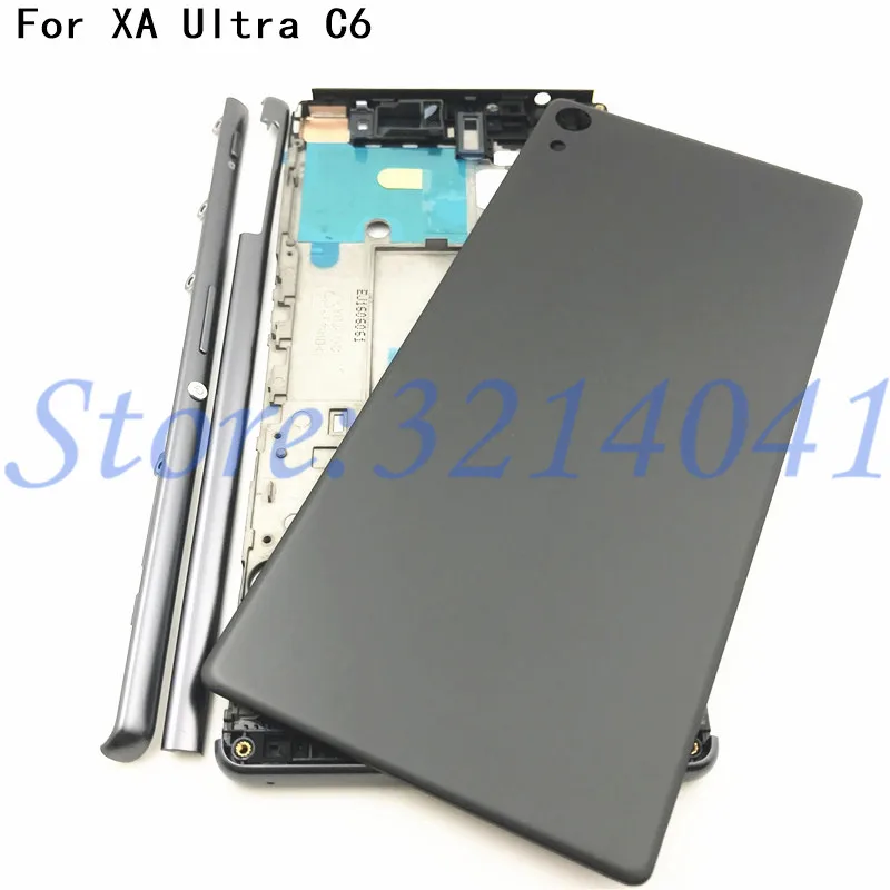 Full Housing Middle Front Frame Bezel Housing For Sony Xperia XA Ultra C6 F3215 F3216 F3212+ Side Rail Stripe with Side Buttons
Full Housing Middle Front Frame Bezel Housing For Sony Xperia XA Ultra C6 F3215 F3216 F3212+ Side Rail Stripe with Side Buttons