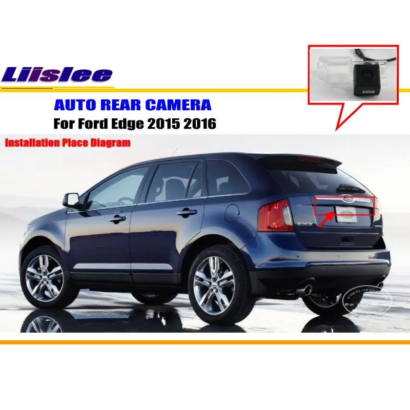 Автомобильная камера заднего вида для Ford Edge 2015-2016 парковочная HD CCD RCA ночного