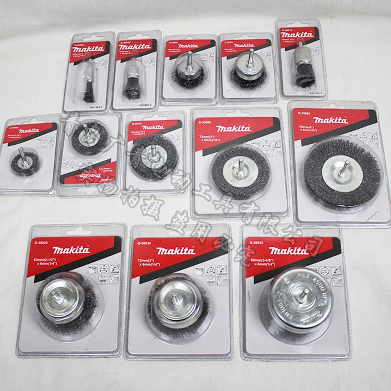 Japan Makita Shaped Steel Wire For Impact Drill Brush Wire Bowl Brush Electric Grinding Parts Rusty Grinding Head
Japan Makita Shaped Steel Wire For Impact Drill Brush Wire Bowl Brush Electric Grinding Parts Rusty Grinding Head