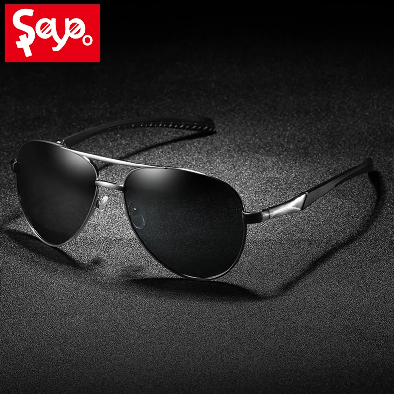 SAYLAYO 2019 Fashion Classic HD Sunglasses Men Polarized Women Band Designer Pilot Sun Glasses Fishing Driving Goggles Shades
SAYLAYO 2019 Fashion Classic HD Sunglasses Men Polarized Women Band Designer Pilot Sun Glasses Fishing Driving Goggles Shades