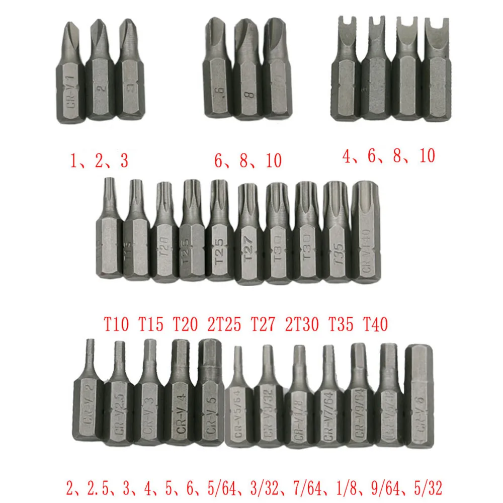 33 Pieces/ Set Electric Screwdriver Head Hollow Screwdriver Set Hex Inside Hexagon Special Charging Drill Heavy-Shaped Knitting
33 Pieces/ Set Electric Screwdriver Head Hollow Screwdriver Set Hex Inside Hexagon Special Charging Drill Heavy-Shaped Knitting