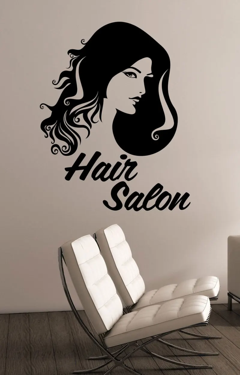 Hair salon wall applique vinyl sticker barber shop mirror window decoration hairdressing haircut hair salon decoration MF27
Hair salon wall applique vinyl sticker barber shop mirror window decoration hairdressing haircut hair salon decoration MF27