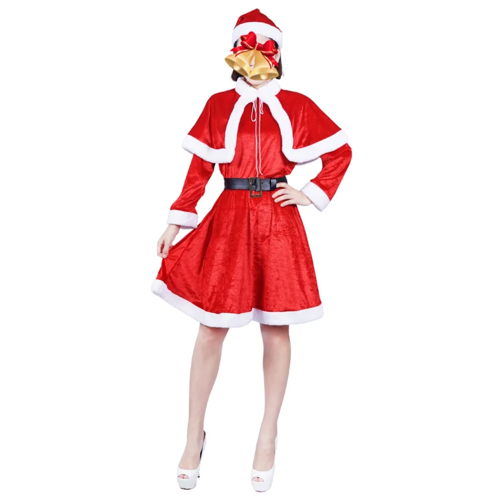 Christmas Costume Women Christmas Dress Santa Claus Sweetie Costume Mrs Santa Cosplay For Party Carnival Dress Hat Belt Suit
Christmas Costume Women Christmas Dress Santa Claus Sweetie Costume Mrs Santa Cosplay For Party Carnival Dress Hat Belt Suit