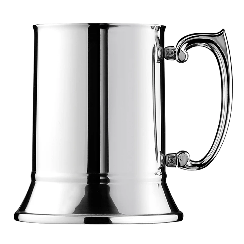 450ml Tankard Stein Double Wall Stainless Steel Beer Mug Cocktail Breakfast Milk Mugs with Handgrip Coffee Cup Bar Tools
450ml Tankard Stein Double Wall Stainless Steel Beer Mug Cocktail Breakfast Milk Mugs with Handgrip Coffee Cup Bar Tools