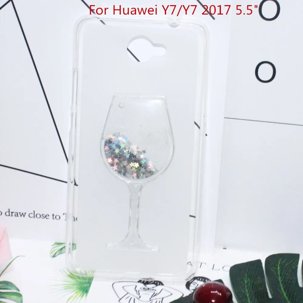 Мягкий силиконовый чехол для телефона Huawei Y7 2017/Y7 5 дюймов зыбучие пески горный