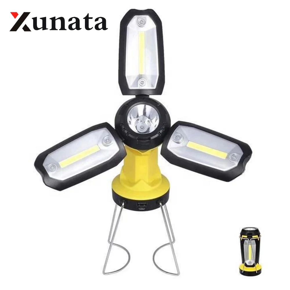Portable Camping Lantern Led COB Spotlight Waterproof Work Light Lamp USB Rechargeable LED Flashlight for Hunting Outdoor Camp
Portable Camping Lantern Led COB Spotlight Waterproof Work Light Lamp USB Rechargeable LED Flashlight for Hunting Outdoor Camp