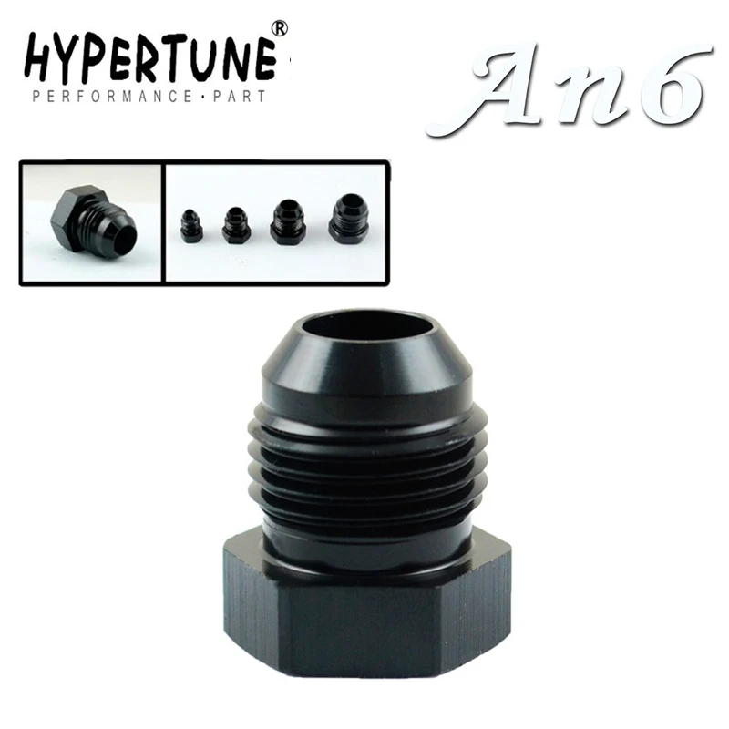 Hypertune AN6 6 черная алюминиевая Шестигранная головка штепсельная вилка HT SL806 06