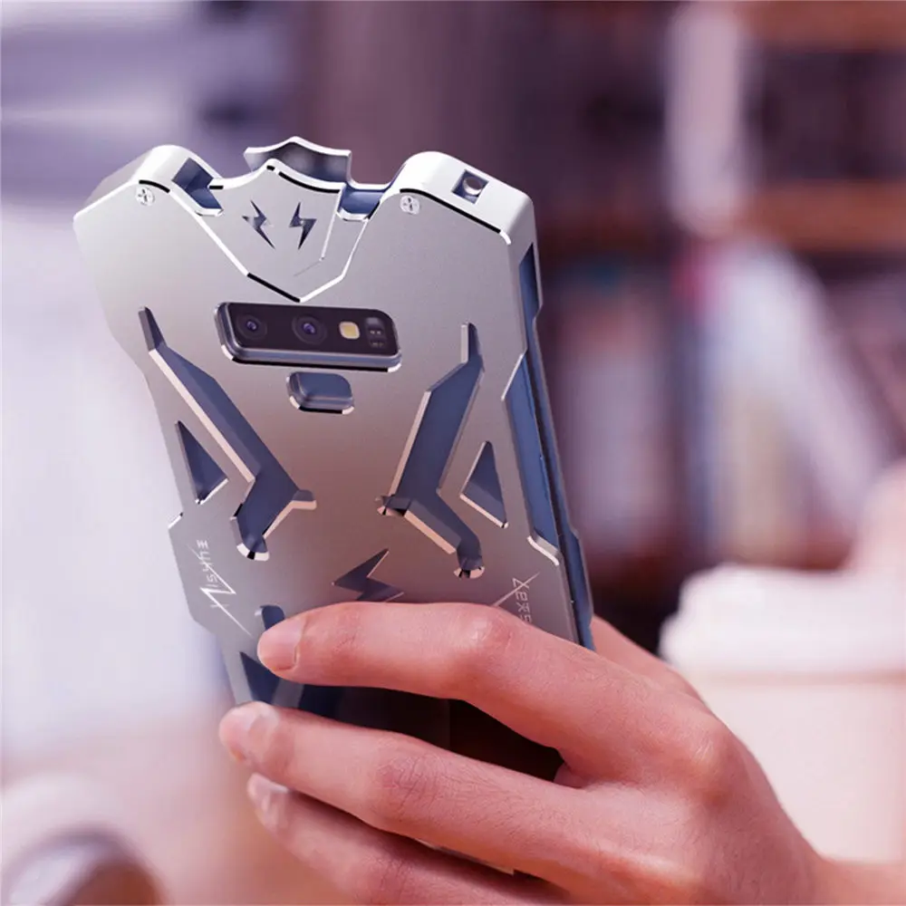 Luxury heavy duty protection doom armor metal aluminum phone case shell for Samsung Galaxy Note 9 waterproof phone case cover
Luxury heavy duty protection doom armor metal aluminum phone case shell for Samsung Galaxy Note 9 waterproof phone case cover