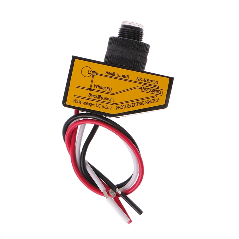 Automatic Light Control Sensor DC12V 24V 36V 48V Dusk To Dawn Photocell Switch L15
Automatic Light Control Sensor DC12V 24V 36V 48V Dusk To Dawn Photocell Switch L15