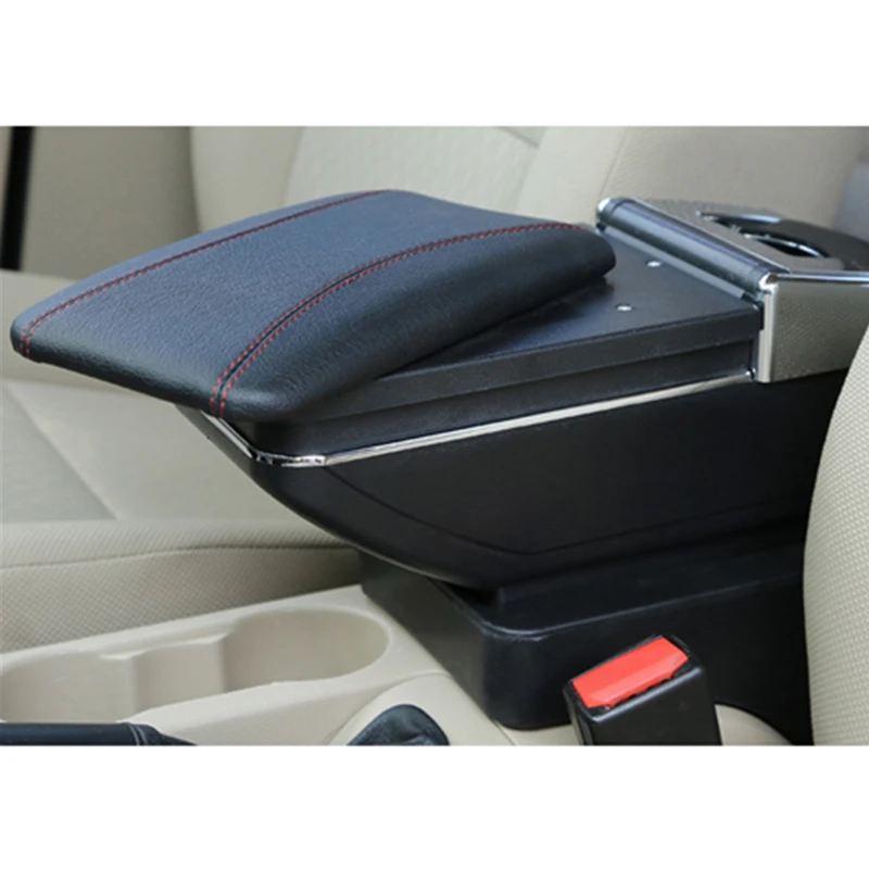 For Ford Fiesta 3 MK7 armrest box center Storage cup holder ashtray console interior car styling products auto part | Автомобили и