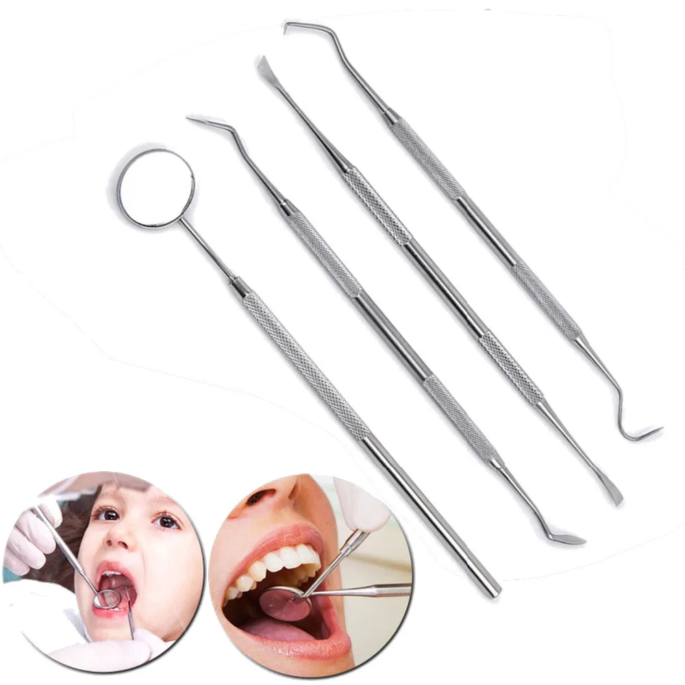 Behogar 4PCS Pet Dog Cat Tooth Scaler Tools Kit Tooth Scaler Remover Scraper Dental Mirror Probe Pet Dentistry Accessories Tools
Behogar 4PCS Pet Dog Cat Tooth Scaler Tools Kit Tooth Scaler Remover Scraper Dental Mirror Probe Pet Dentistry Accessories Tools