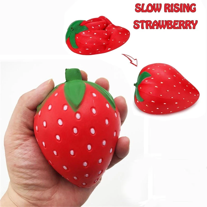 Squishies Strawberry Kawaii Soft Slow Rising Fruit Stress Relief Kid Toys Gift Decoration Props
Squishies Strawberry Kawaii Soft Slow Rising Fruit Stress Relief Kid Toys Gift Decoration Props