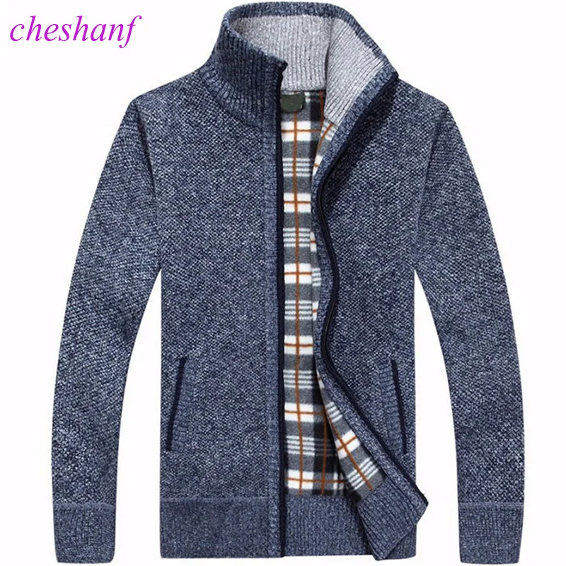 Sweaters Men Winter Cardigan Warm Thick Velvet Cashmere Zipper Mandarin Collar Man Casual Clothes Pattern Knitwear Big Size 3xl
Sweaters Men Winter Cardigan Warm Thick Velvet Cashmere Zipper Mandarin Collar Man Casual Clothes Pattern Knitwear Big Size 3xl