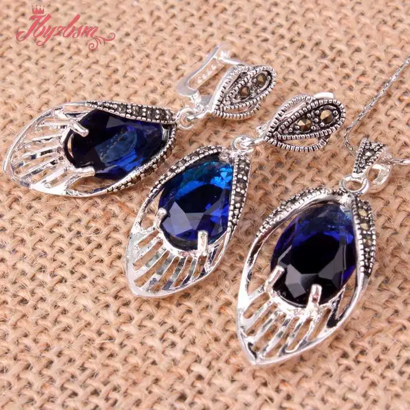 10x14mm Faceted Blue Oval CZ Crystal Vintage Tibetan Silver Earrings Pendant For Lady Party Fashion Pick Shape Free Shipping
10x14mm Faceted Blue Oval CZ Crystal Vintage Tibetan Silver Earrings Pendant For Lady Party Fashion Pick Shape Free Shipping