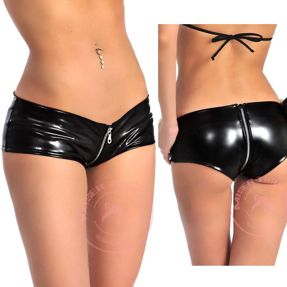 Plus Size Pole Dance Booty Shorts Black Latex Leahter Shorts Women Zipper Crotch Open Butt Hot Short Pantalon Corto Mini Short
Plus Size Pole Dance Booty Shorts Black Latex Leahter Shorts Women Zipper Crotch Open Butt Hot Short Pantalon Corto Mini Short