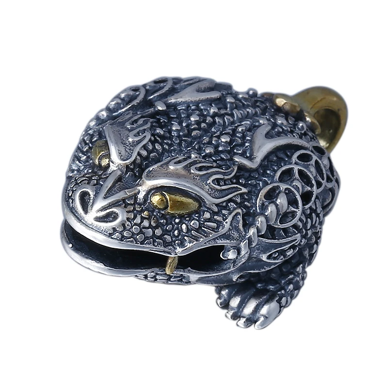 925 sterling silver Vintage pendant Chinese style bring wealth personality Toad for men and women fashion jewelry pendant
925 sterling silver Vintage pendant Chinese style bring wealth personality Toad for men and women fashion jewelry pendant