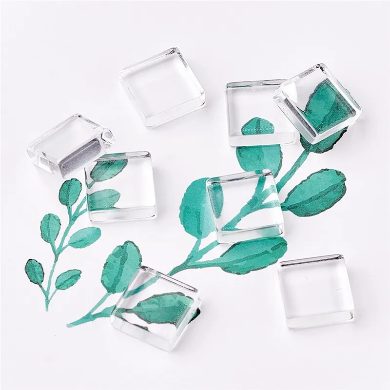 20pcs 10/15/20/25/30mm Transparent Glass Square Cabochons for jewelry making Accessories DIY Crafts F70
20pcs 10/15/20/25/30mm Transparent Glass Square Cabochons for jewelry making Accessories DIY Crafts F70
