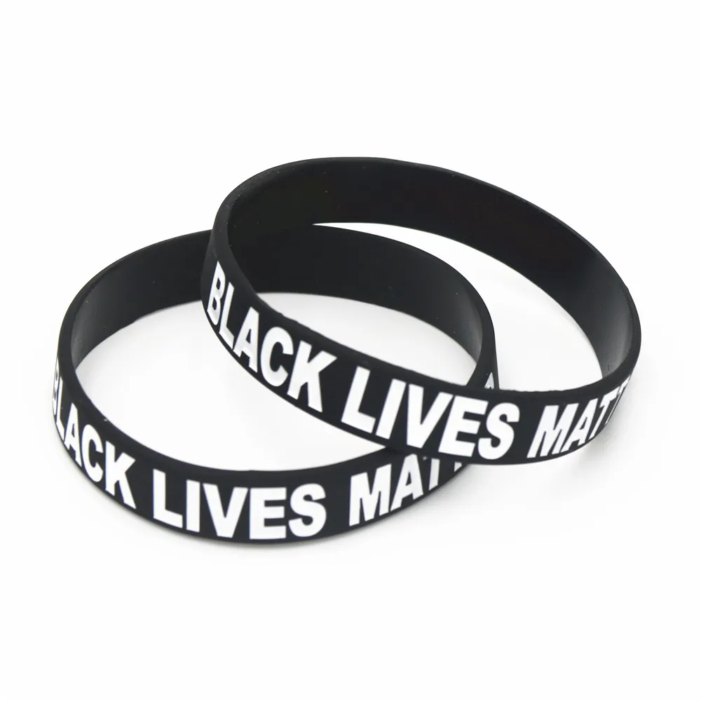 1PC Hot Sale Black Lives Matter Silicone Wristband Black Rubber Bracelets & Bangles For Men Women Fashion Jewelry Gifts SH067
1PC Hot Sale Black Lives Matter Silicone Wristband Black Rubber Bracelets & Bangles For Men Women Fashion Jewelry Gifts SH067