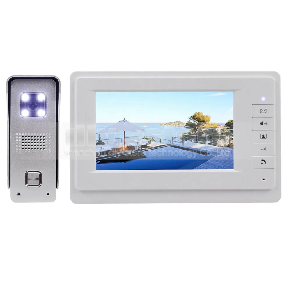 DIYSECUR 7 "проводной видео дверной звонок Интерком домашней безопасности 700TVL камера Модный монитор новый
DIYSECUR 7 "проводной видео дверной звонок Интерком домашней безопасности 700TVL камера Модный монитор новый