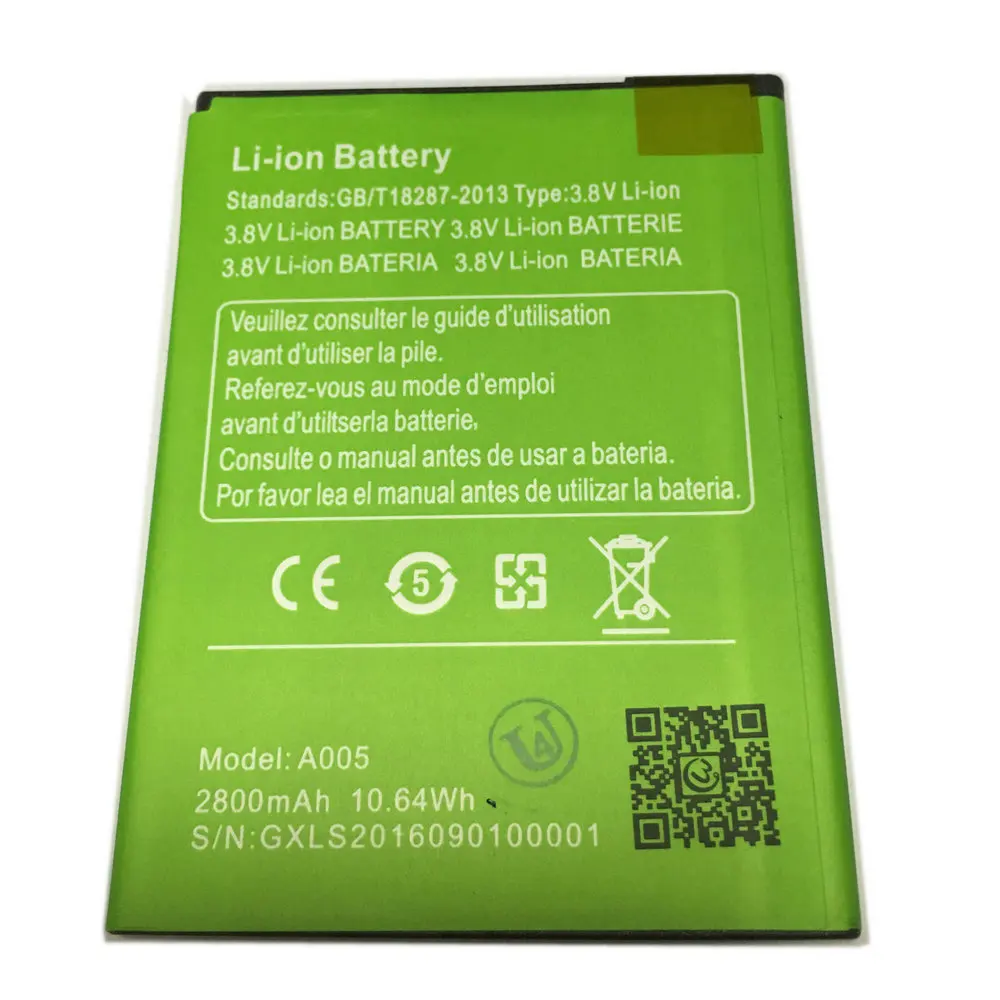 Battery For Gooweel M13&M13 pro 3G 5.0inch Mobile phone 2800mA Li-ion Batteries Bateria 100% Tested In stock
Battery For Gooweel M13&M13 pro 3G 5.0inch Mobile phone 2800mA Li-ion Batteries Bateria 100% Tested In stock