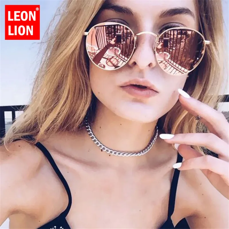 LeonLion 2021 Alloy Sunglasses Women/Men Brand Designer Luxury Glasses Lady Round Sun Glasses Street Beat Oculos De Sol Gafas
LeonLion 2021 Alloy Sunglasses Women/Men Brand Designer Luxury Glasses Lady Round Sun Glasses Street Beat Oculos De Sol Gafas