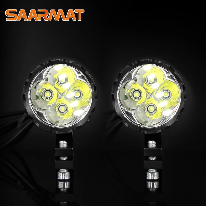 LED Mini Motorcycle Headlight 3000Lm 6000K Fog Lights Lamp DRL High Brightness Household Motorbike White for Honda Yamaha
LED Mini Motorcycle Headlight 3000Lm 6000K Fog Lights Lamp DRL High Brightness Household Motorbike White for Honda Yamaha