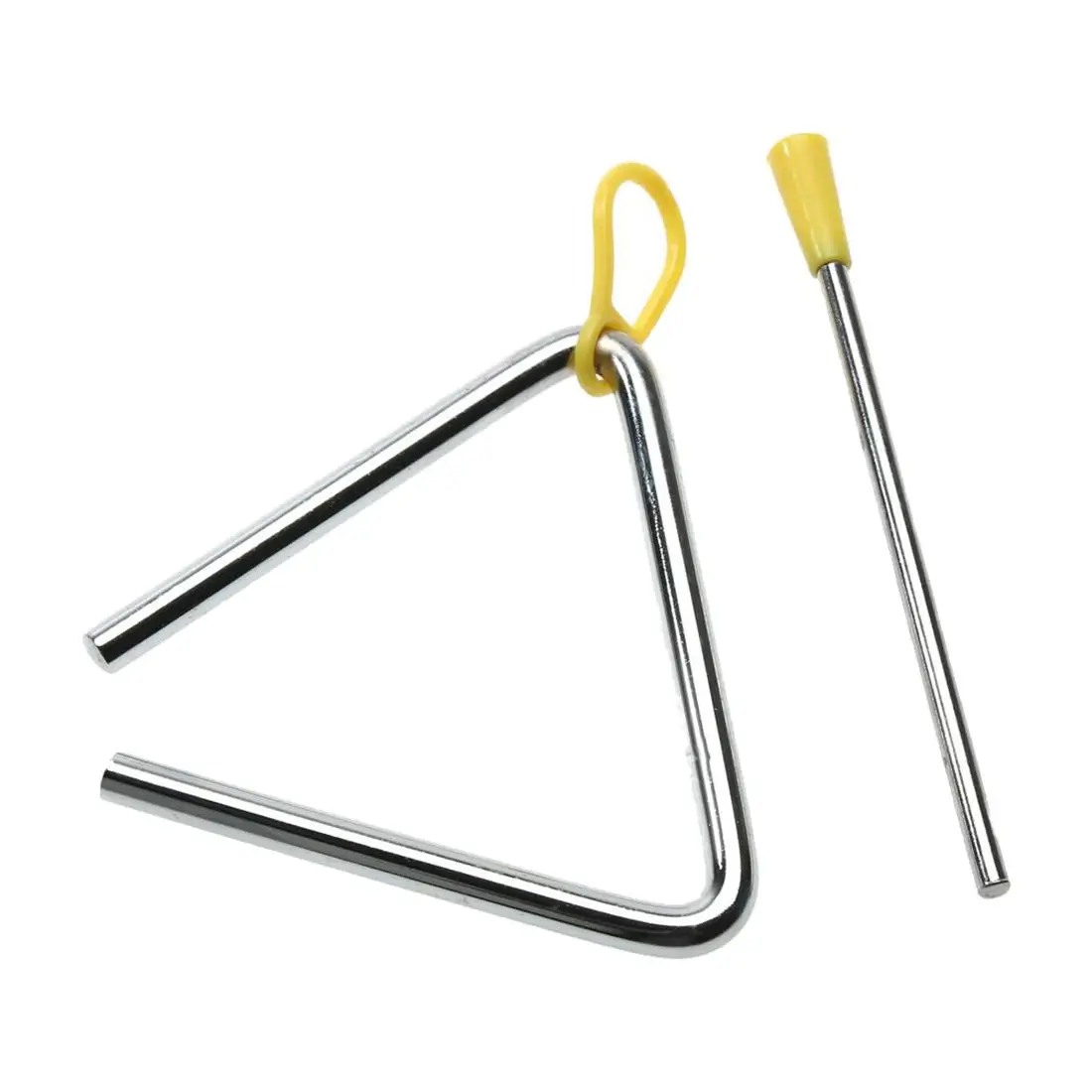 Музыкальный инструмент треугольники треугольной формы железная обучающая