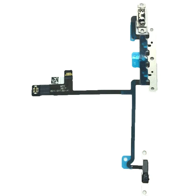 1PCS Volume Button And Silent Switch Flex Cable With Brackets For iPhone X XR XS XSMax
1PCS Volume Button And Silent Switch Flex Cable With Brackets For iPhone X XR XS XSMax