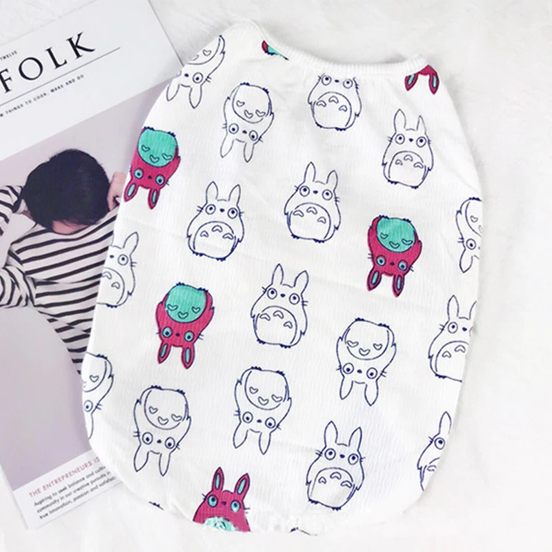 Cartoon Print Cotton French Bulldog Summer Cool Vest Pet Dog Clothes for Small Dogs Pets Clothing Pug Costume Yorkshire Apparel
Cartoon Print Cotton French Bulldog Summer Cool Vest Pet Dog Clothes for Small Dogs Pets Clothing Pug Costume Yorkshire Apparel