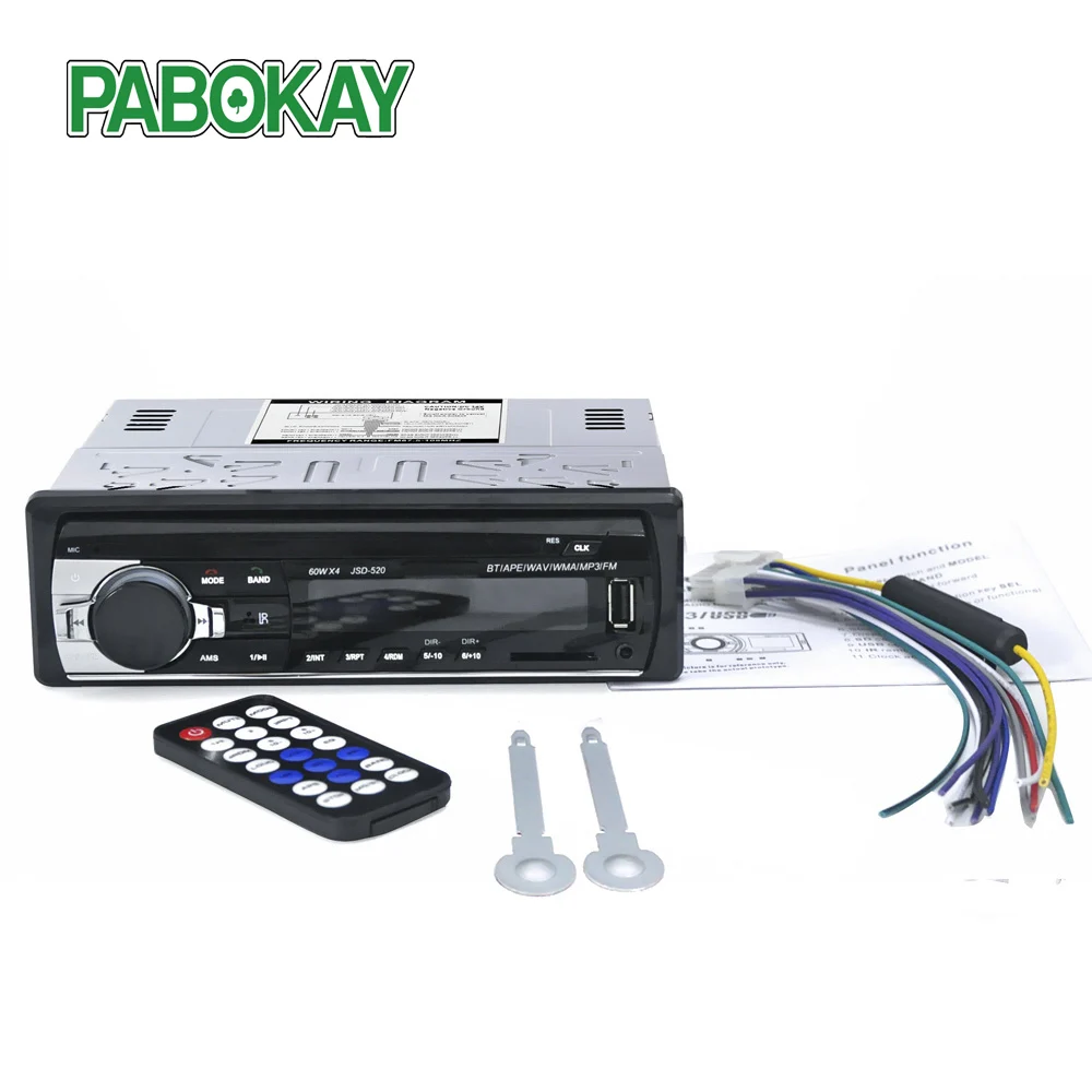 Автомагнитола JSD520 1 Din 12 В с экраном 2 5 дюйма mp3 FM USB | Автомобили и мотоциклы