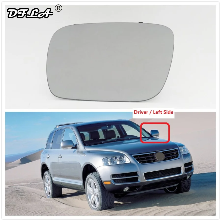Для VW Touareg 2002 2003 2004 2005 2006 Стайлинг автомобиля зеркало заднего вида стекло с