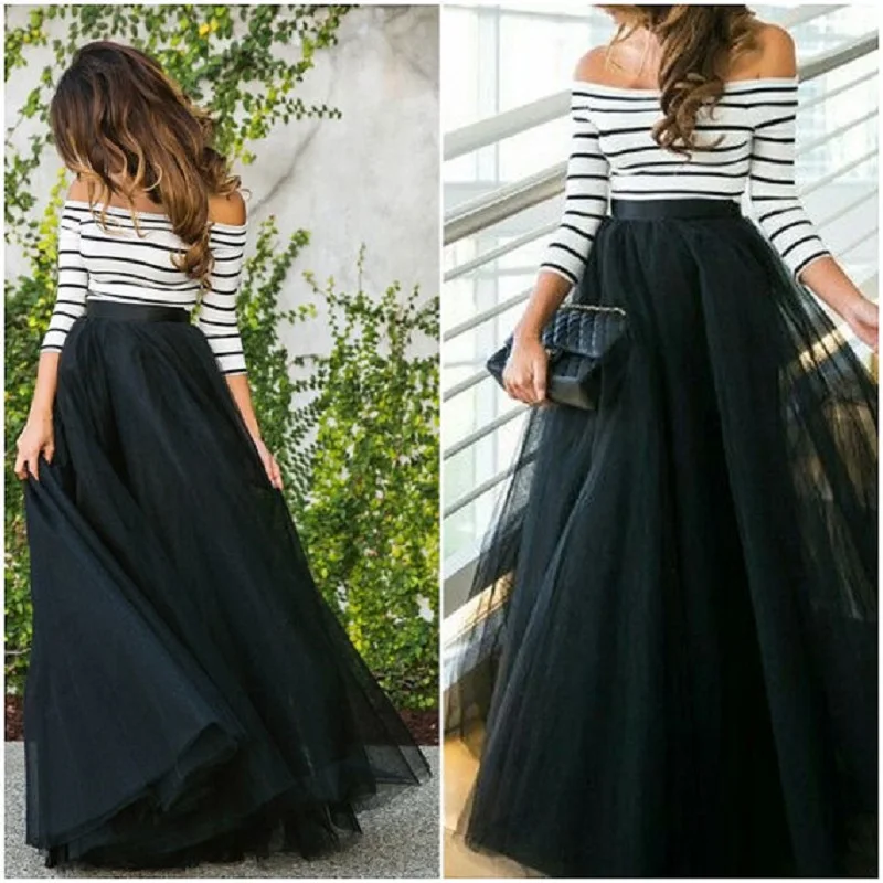 Xfhh 4 Layers 100cm Floor length Skirts for Women Elegant High Waist Pleated Tulle Skirt Bridesmaid Ball Gown Bridesmaid
Xfhh 4 Layers 100cm Floor length Skirts for Women Elegant High Waist Pleated Tulle Skirt Bridesmaid Ball Gown Bridesmaid