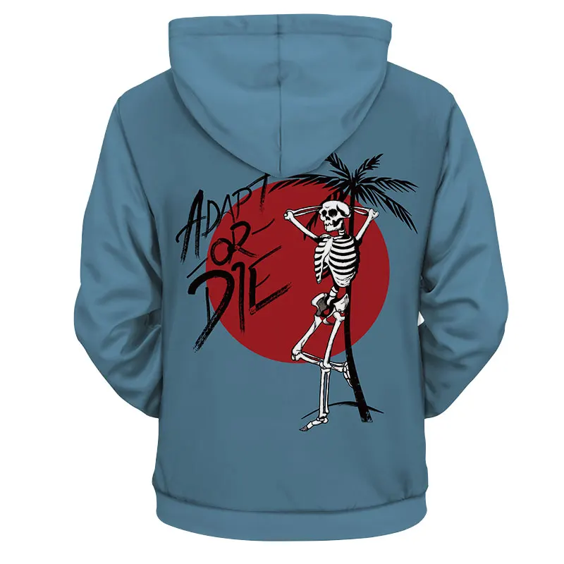 YFFUSHI Adapt or Die Skull Print Men's Hooded Sweatshirts Fashion Autumn Hoodies Jacket Coat Men's Hip Hop Zipper Hoodies
YFFUSHI Adapt or Die Skull Print Men's Hooded Sweatshirts Fashion Autumn Hoodies Jacket Coat Men's Hip Hop Zipper Hoodies