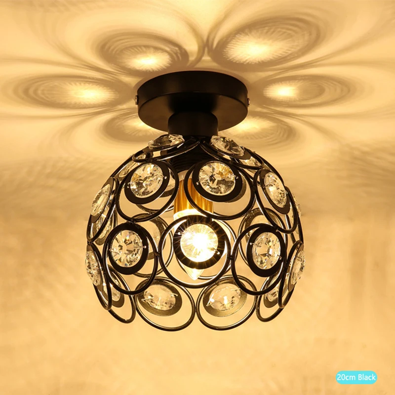 Ball LED Ceiling light E27 Socket Crystal Ceiling Lamp Lustres Plafonnier For restaurant balcony study corridor hall Lamparas
Ball LED Ceiling light E27 Socket Crystal Ceiling Lamp Lustres Plafonnier For restaurant balcony study corridor hall Lamparas
