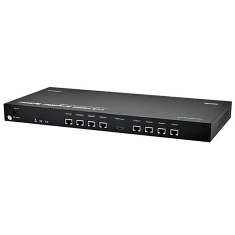 HDMI 1X8 UTP удлинитель сплиттер от cat5e/6 до 60 м с 8 приемников в комплекте full HD1080P |