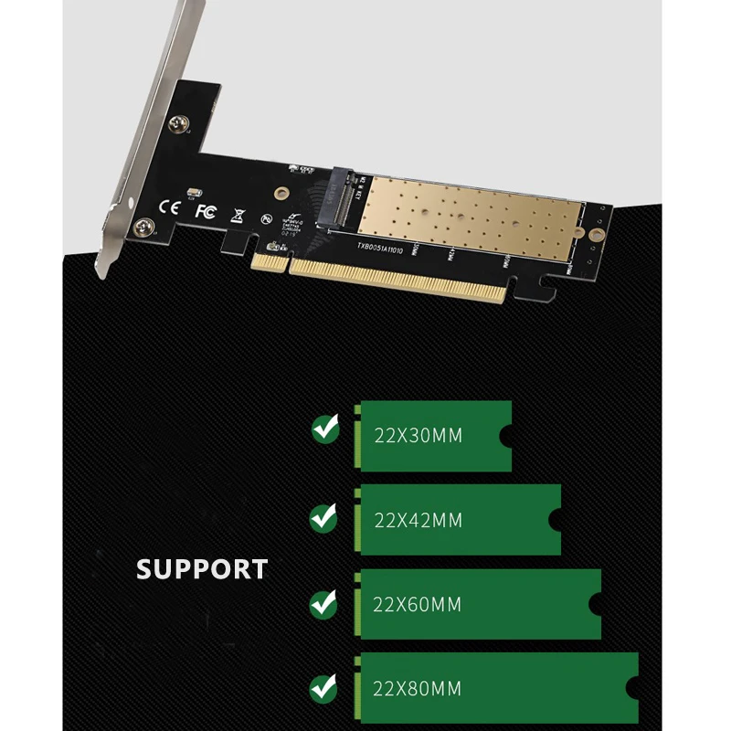 Плата расширения DIEWU M2 PCIe X16 к M.2 SDD NVME высокоскоростные компьютерные карты M2|Платы