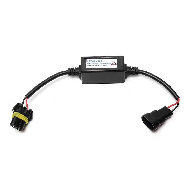 Triclicks 9005 HB3 9006 HB4 9012 HIR2 светодиодный декодер для фар резистор Canbus жгут адаптер без
