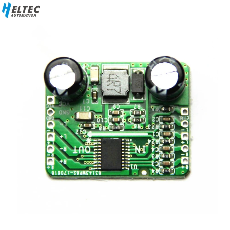 Digital Power Amplifier Board Class D 2x5W Dual HT8698 Differential Input 2.5-5.5V Boost Adjustable
Digital Power Amplifier Board Class D 2x5W Dual HT8698 Differential Input 2.5-5.5V Boost Adjustable