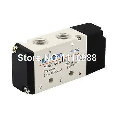 Pneumatic Air Control Valve 2 Position 4 Way Inlet 1/4PT 4V110-08