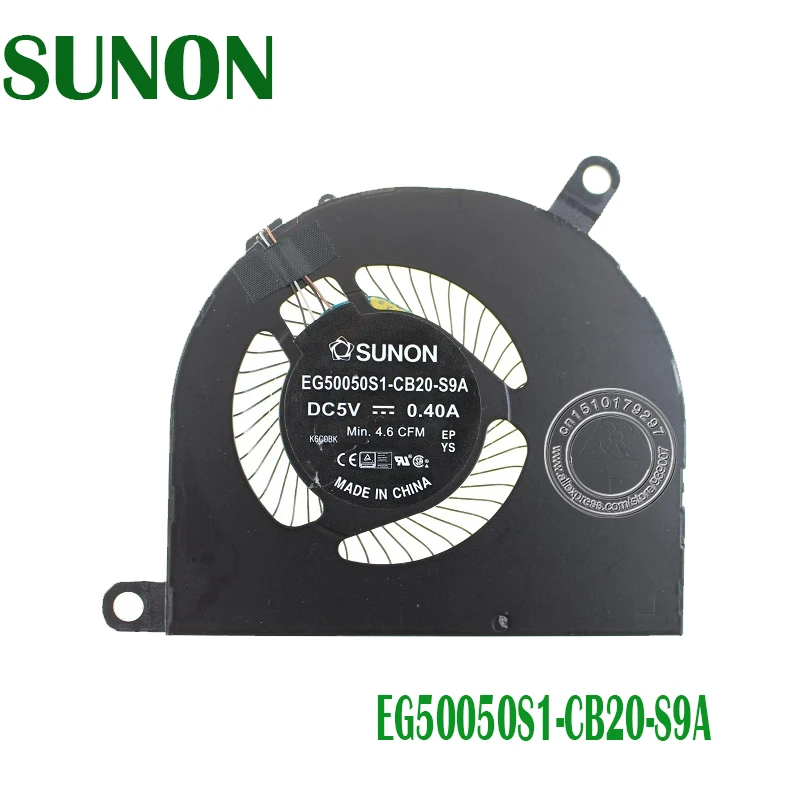 Brand New and Original CPU fan for SUNON EG50050S1-CB20-S9A 0NV7FD 0V93XV 0P5F39 Laptop CPU Cooling Fan
Brand New and Original CPU fan for SUNON EG50050S1-CB20-S9A 0NV7FD 0V93XV 0P5F39 Laptop CPU Cooling Fan