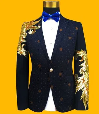 Топ с длинным рукавом emcee без рубашки пиджак конферансье для мужчин compere toastmaster