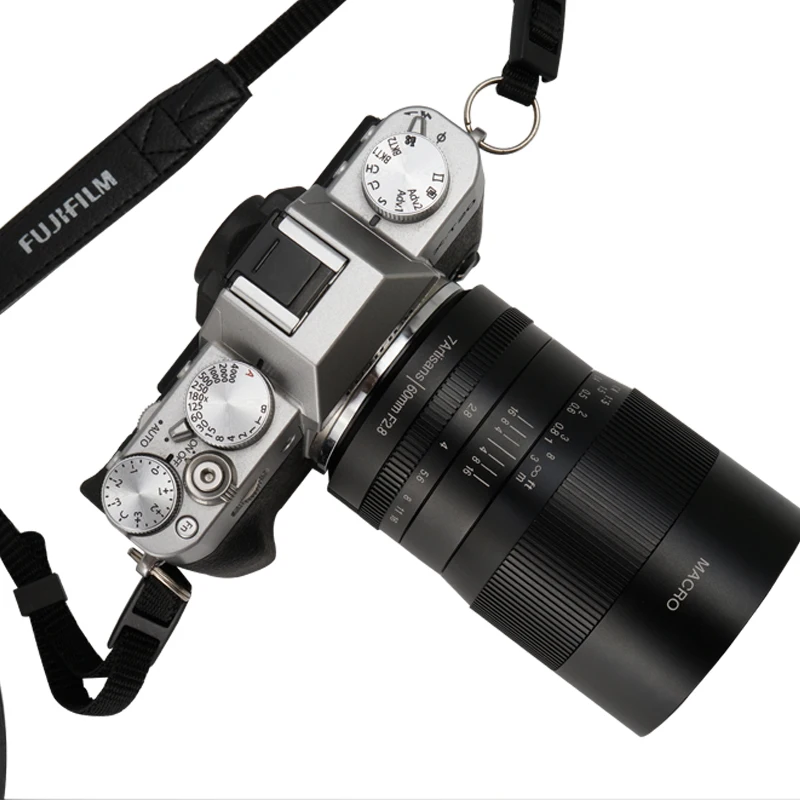 7artisans 60 мм F2.8 объектив камеры для Canon Eosm Eosr E Fuji M43 Nikon Z макрообъектив с увеличением |