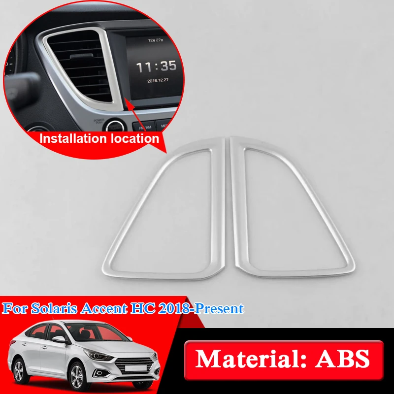 QCBXYYXH Car Styling Air Conditional Outlet Sequins Internal Cover Car Stickers Auto Accessories For Hyundai Solaris Accent 2018
QCBXYYXH Car Styling Air Conditional Outlet Sequins Internal Cover Car Stickers Auto Accessories For Hyundai Solaris Accent 2018