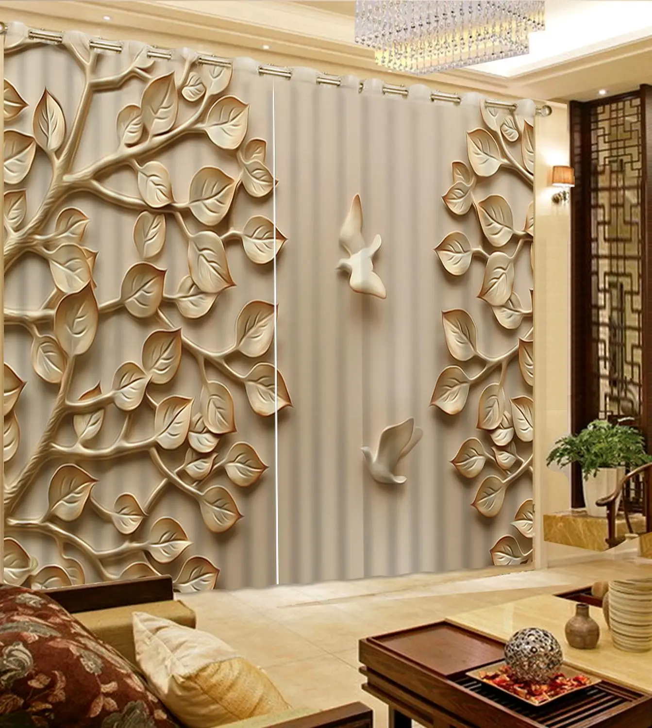 custom window curtains 2019 3D Curtain Emboss printing blackout curtains For living room bedrooms curtains
custom window curtains 2019 3D Curtain Emboss printing blackout curtains For living room bedrooms curtains