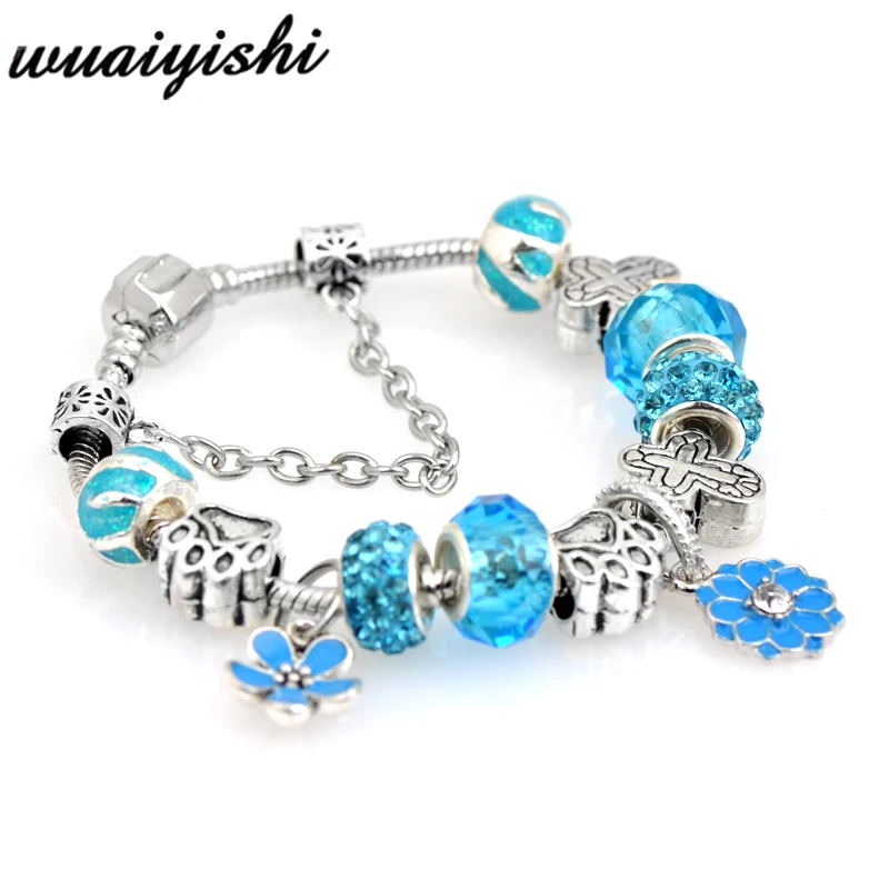 AAA Blue trinket goods braceletis tasted Crystal Charm Bracelet With Beads Fits Original Brand Bracelet For Women Friend
AAA Blue trinket goods braceletis tasted Crystal Charm Bracelet With Beads Fits Original Brand Bracelet For Women Friend
